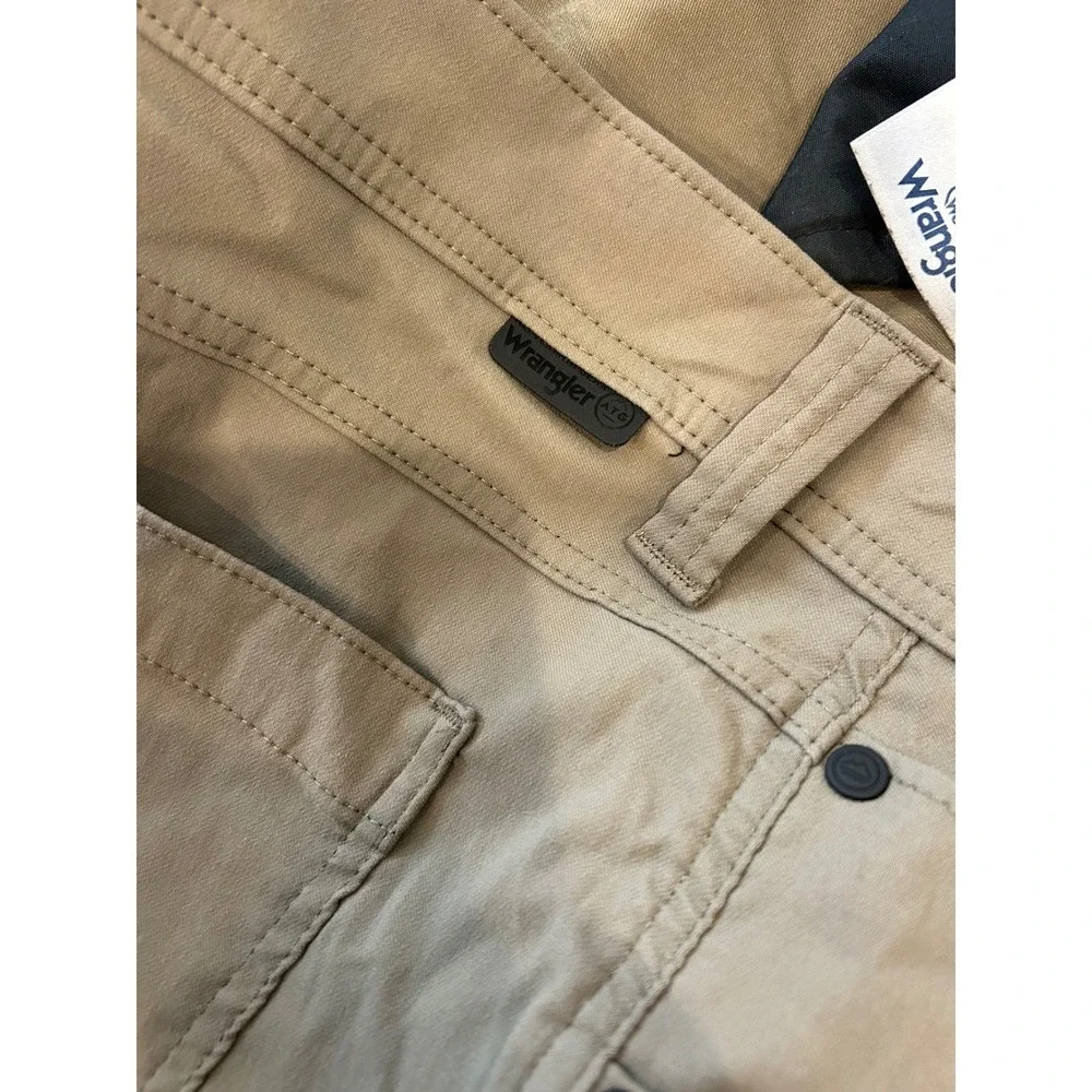 Wrangler‎ ATG All Terrain Gear Mens 36x30 Hiking Pants Olive Green Stretch